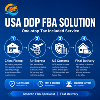 Spedizione Aerea Economica dalla Cina agli USA, DDP DHL UPS FedEx Amazon FBA, Servizio Porta a Porta, Spedizioniere Professionale, Logistica Completa