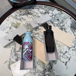 Bouteille isotherme en acier inoxydable 304 à double paroi bleue et violette, thermos pour lait, bouteille de sport à changement de couleur sensible à la température, idéale pour un cadeau - Product Image 2