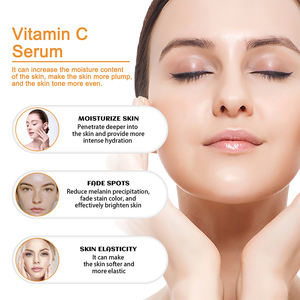 Soro de vitamina <span class=keywords><strong>C</strong></span> para rosto 30ml SkinCare orgânico anti-idade clareador ácido Hialurônico Colágeno - Product Image 4