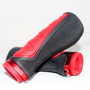 Puños de manillar ergonómicos de goma de 22,2 mm con absorción de impactos para bicicletas de montaña - Product Image 2