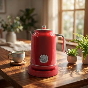 European Standard Compliant Stainless Steel 1.7L Digital <b>Temperature</b> <b>Control</b> Double-layer Anti-dry Fast <b>Kettle</b> Digital Temperatu - Product Image 1