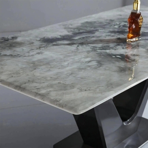 <span class=keywords><strong>Table</strong></span> à <span class=keywords><strong>manger</strong></span> moderne personnalisable avec chemin <span class=keywords><strong>de</strong></span> vaisselle Transformateur extérieur Tréteau pour atelier <span class=keywords><strong>Billard</strong></span> Utilisation pour meubles <span class=keywords><strong>de</strong></span> maison - Product Image 5