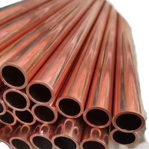 Tubería de Cobre <span class=keywords><strong>DHP</strong></span> de Precio Competitivo y Entrega Rápida, Trefilada, 10 mm de Diámetro Exterior, Sin Aleación, 99.9% Cu, Longitud de 1-6 m, C12200/C1100/C1200/T2 - Product Image 3