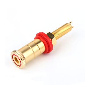 Mạ Vàng Chuối cắm loa thiết bị đầu cuối 32mm/25mm M4 M8 chủ đề cho bộ khuếch đại âm thanh hệ thống PA (Rhodium tùy chọn, tùy chỉnh) - Product Image 3