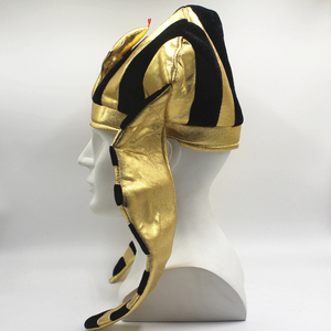 MADESHINE 2025 Costume da Re Tut Egiziano Nero e Oro per Carnevale e Feste in Maschera, Cappello da Faraone Unisex per Adulti - Product Image 2