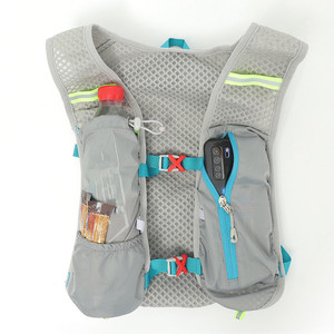 Custom 5L <b>Running</b> Hydration Vest <b>Backpack</b> Lightweight Marathoner Race Pack Riding Vests Bladder <b>Water</b> Bag - Product Image 2