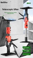 Poteaux de support télescopiques réglables 43-86 cm en acier Q235 avec poignée souple OEM pour armoires et vérins d'installation d'outils
