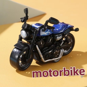 Modellini di Moto in Metallo a Trazione Posteriore per Bambini, Decorazioni per Torte - Product Image 5