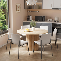 Table à manger et à écrire en bois, style industriel moderne, pour la maison, vente en gros