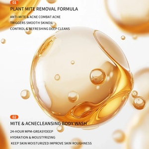 TK Gel Douche Nettoyant Corporel Anti-Sébum à la Menthe, Anti-Acariens et Anti-Acné, Soin Corporel Exclusif, Produit Phare Transfrontalier - Product Image 2