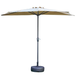 <span class=keywords><strong>Demi</strong></span>-parapluie <span class=keywords><strong>mural</strong></span> moderne pour cour extérieure Balcon Jardin <span class=keywords><strong>Parasol</strong></span> latéral rectangulaire en fer pour la protection solaire en plein air - Product Image 5