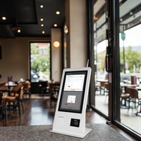 Système de kiosque libre-service pour restaurant tout-en-un, tout neuf, Win10/11/Android 15.6/18.5/21.5 pouces, système de point de vente, distributeur automatique, kiosque de paiement