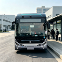 Bus électrique à économie d'énergie TENGLONG, 46 places, 12 m, à entrée basse, fournisseur de bus de transport