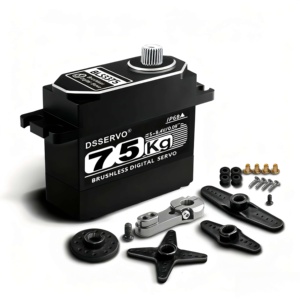 Motor sin Escobillas Dsservo BLS3375 de Alto Torque 75KG IP68 Resistente al Agua, Digital de Alta Velocidad para Auto de Carreras RC - Product Image 1
