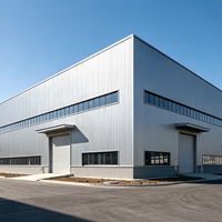 Bâtiment à structure métallique, entrepôt à grande portée pour le stockage industriel et la logistique |   Stockage en entrepôt |   Structure en acier Ganyo