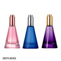 Flacon en verre conique blanc éclatant de 15 ml, directement de l'usine, pour lotions et sérums ; couleurs personnalisables ; compte-gouttes pour huiles essentielles