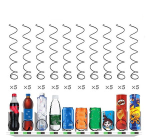 Máquina Expendedora de 5 Compartimentos con Resorte de Compresión de Acero de 450 mm de Longitud - Product Image 1