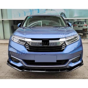 <b>Car</b> Front Bumper Lip <b>Diffuser</b> Spoiler Glossy Black Body Kit for Honda Avancier 2017-2021 Bumper Protector <b>Car</b> Accessories - Product Image 5