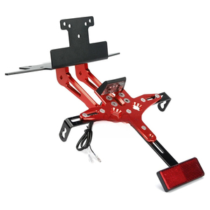 Support de plaque d'immatriculation en alliage d'aluminium pour moto Yamaha Xmax <span class=keywords><strong>300</strong></span> Xmax 250 2017-2024, nouveaux accessoires - Product Image 4
