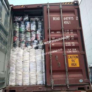 Trapos de Limpieza Industriales Económicos Reciclados, Trapos de Camiseta 100% Algodón, Ideales para Limpieza - Product Image 1