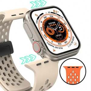 <span class=keywords><strong>Bracelet</strong></span> de remplacement en silicone à boucle magnétique pour <span class=keywords><strong>Apple</strong></span> <span class=keywords><strong>Watch</strong></span> Iwatch S10 S9 S8 S7 Ultra 3 2 <span class=keywords><strong>SE</strong></span> - Product Image 5