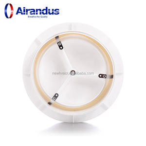 NUEVO Difusor de Aire para Sistemas HVACR VP Top Vente, Rejilla de Ventilación Redonda para Techo, <span class=keywords><strong>V</strong></span>álvula de Aire de Plástico para Aire Acondicionado - Product Image 3