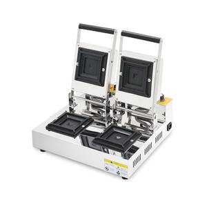 Sandwichera eléctrica de acero inoxidable, parrilla para el desayuno, tostadora, donut, pan, <span class=keywords><strong>Panini</strong></span>, prensa, máquina de gofres - Product Image 1