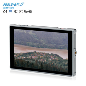 FEELWORLD FW759 PRO Monitor da Campo per Fotocamera con Schermo Touch da 7 Pollici IPS 1280x800 per Ingresso Cuffie Stereo da 3,5mm e Type-C per Produzione Cinematografica - Product Image 1
