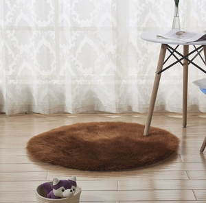 Tapis <span class=keywords><strong>d</strong></span>'exercice moderne fait main à poils longs et duveteux pour salon, lavable, en polyester, adapté aux animaux domestiques, <span class=keywords><strong>d</strong></span>écoration intérieure - Product Image 1