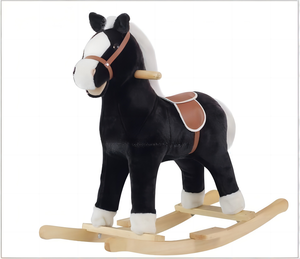 Prix d'usine pas cher en <span class=keywords><strong>bois</strong></span> bébé multicolore mignon Mini <span class=keywords><strong>cheval</strong></span> en peluche jouet rentable en peluche <span class=keywords><strong>cheval</strong></span> à <span class=keywords><strong>bascule</strong></span> - Product Image 5