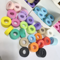 Bande adhésive colorée en gel de silicone pour extensions de cils, respirante, pour peaux sensibles, coussinet sous les yeux en micro-mousse, bande pour cils