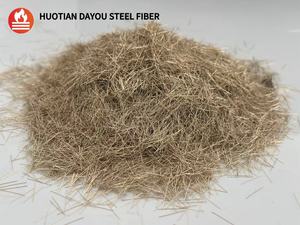 Fibre d'acier cuivrée à haute élasticité pour la reconstruction et l'extension des autoroutes, base de chaussée - Product Image 4
