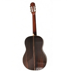 Guitare classique C-81 Weifang 6 cordes, entièrement en épicéa massif et manche en érable et palissandre, accastillage chromé - Product Image 6