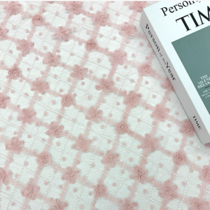 בד רשת אלגנטי יוקרתי נושם במשקל בינוני, דמוי יהלום, 100% פוליאסטר, להיט מכירות <span class=keywords><strong>2026</strong></span>, מתאים לבנות ולבנים, ניתן להתאמה אישית - Product Image 4