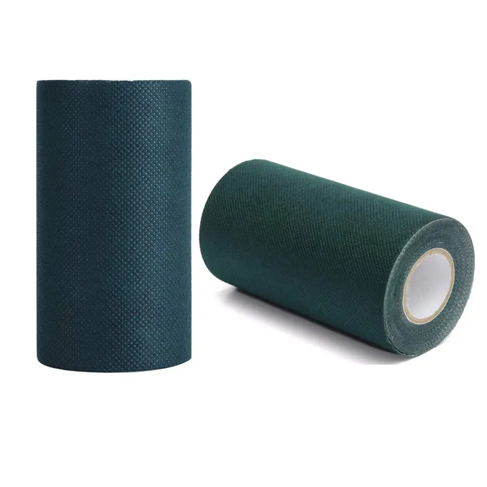 2Pack Green Artificial Grass Tape 6 "x 49' (15cm x 15m) Self-Adhesive Seaming Turf Tape Lawn Carpet Jointing