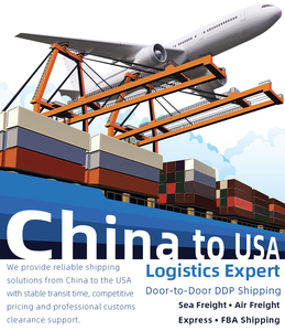 Agente de Transporte Marítimo Puerta a Puerta, Logística de Envío de China a Estados Unidos, LCL + Express, Despacho de Aduanas Incluido - Product Image 1