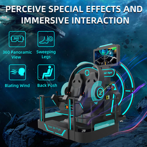 Simulador de Montaña Rusa 9D, Cine de Vuelo <span class=keywords><strong>VR</strong></span> 360, Silla de Realidad Virtual, Equipo <span class=keywords><strong>VR</strong></span>/<span class=keywords><strong>AR</strong></span>/<span class=keywords><strong>MR</strong></span> para Centro de Juegos <span class=keywords><strong>VR</strong></span> - Product Image 4