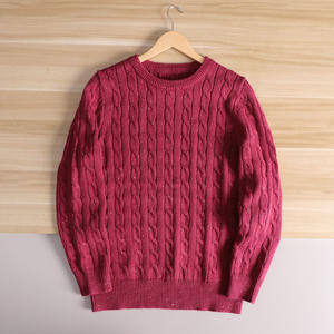 <span class=keywords><strong>Pull</strong></span> <span class=keywords><strong>Col</strong></span> Rond Couleur Unie <span class=keywords><strong>Pull</strong></span> En Tricot Casual Pour Hommes Multi-Fonctionnel TOP - Product Image 4