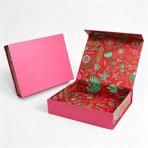 Scatola Pieghevole Pop-up con Chiusura Magnetica, Scatola Rigida in Carta per Abiti e Vestiti, Confezione con Lamina Dorata e UV Spot, Lussuosa Scatola Regalo - Product Image 4