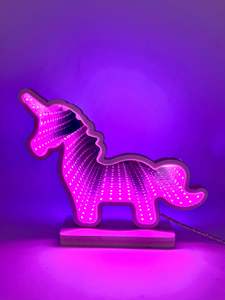 Lumière colorée éclairage décoratif en forme de <span class=keywords><strong>licorne</strong></span> pour les festivals scène bar atmosphère chambre <span class=keywords><strong>veilleuse</strong></span> lumière LED - Product Image 2