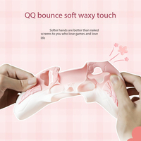 COSYU Housse de manette P5 en silicone de qualité alimentaire à dégradé de couleurs tendance pour le nouveau modèle One, design élégant, accessoires de jeu