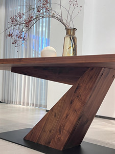 Table <span class=keywords><strong>à</strong></span> manger carrée en chêne massif de style moderne avec un design élégant, écologique, pour <span class=keywords><strong>la</strong></span> maison, l'appartement, l'<span class=keywords><strong>hôtel</strong></span> et <span class=keywords><strong>la</strong></span> restauration - Product Image 5