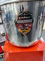 Pembuat Fufu Heavy Duty Hoffmans HM-8865 1800W 10L Mesin Penggiling Ubi Mesin Pencampur Makanan Pengolah Makanan Afrika yang Aman Banku Ugali 220V
