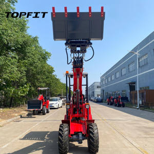 Mini Cargadora Frontal Compacta Diésel TOPFIT CE EPA H180T con Cucharón de 0.3m³ y Bomba de Alta Eficiencia de 25KW - Product Image 1