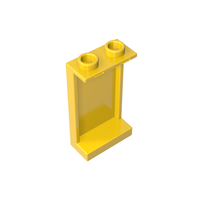 Blocs de construction 0,1 kg/82 pièces 87544 1*2*3 Verre de fenêtre 2 trous Briques de construction de ville Jouet de bricolage pour enfants Accessoires techniques