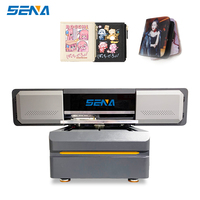 Impresora UV de Formato Medio 6090, Impresora Digital de Inyección de Tinta para Cuero, Lona, Bolsas, Cajas de Regalo, Fundas para Teléfonos, Metal, Vidrio, Acrílico, Impresora HD