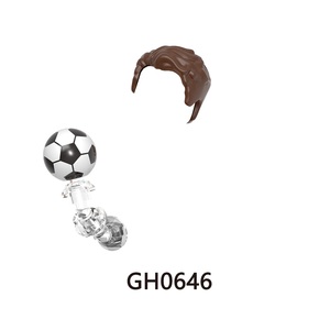 G0153 G0182 G0183 Messi Neymar Mbappé Haaland Jouet de construction pour enfants, figurines de collection de joueurs de football, cadeau - Product Image 4