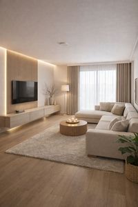 Mobile TV di Lusso in Legno con Design Moderno per Parete TV, Arredamento per Soggiorno - Product Image 4