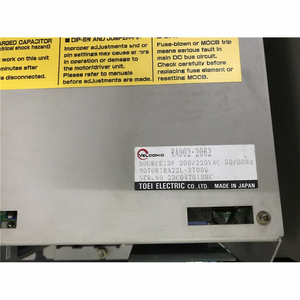 Unité de commande de mouvement pour machine-outil RAD02-2062 Drive RA22L-3700W / RA22L-3700R - Product Image 2