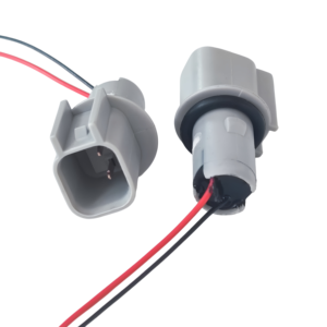 2 Pin Su Geçirmez Oto Konnektörü 12/24V IP67 LED Far Sis Lambası Kablo Demeti Fiş Soketi Araba Kamyon Motosiklet Işık Çubuğu için - Product Image 4